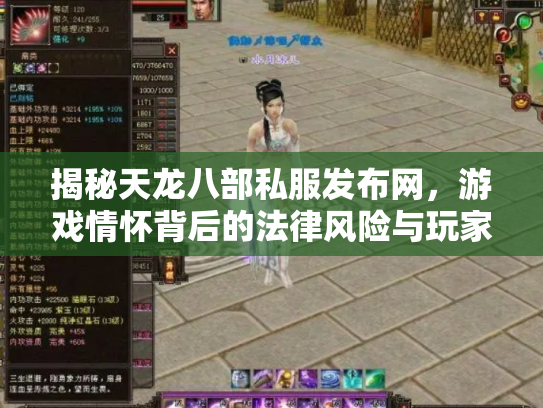 揭秘天龙八部私服发布网，游戏情怀背后的法律风险与玩家选择