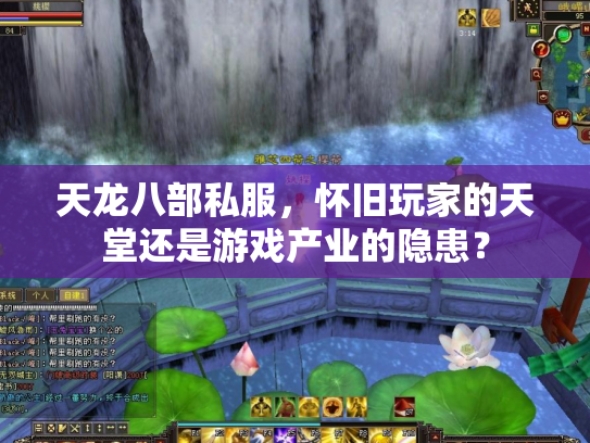 天龙八部私服，怀旧玩家的天堂还是游戏产业的隐患？