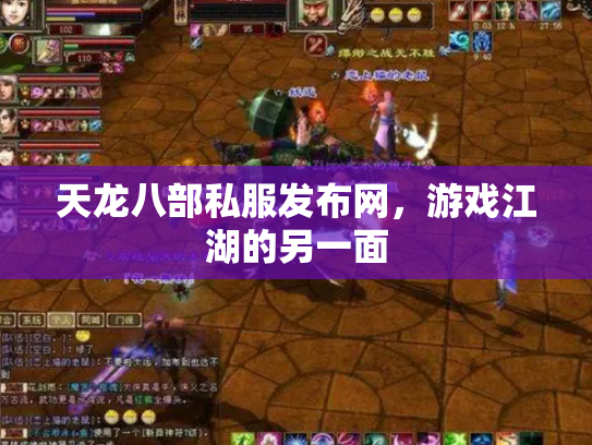 天龙八部私服发布网，游戏江湖的另一面