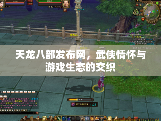 天龙八部发布网，武侠情怀与游戏生态的交织