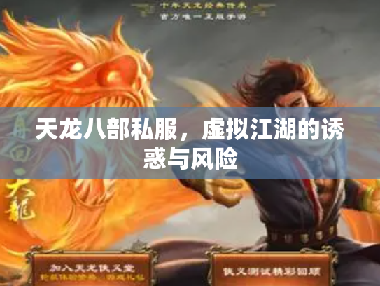 天龙八部私服，虚拟江湖的诱惑与风险