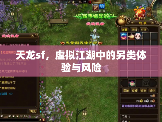 天龙sf，虚拟江湖中的另类体验与风险