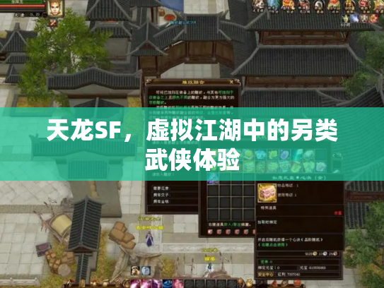天龙SF，虚拟江湖中的另类武侠体验
