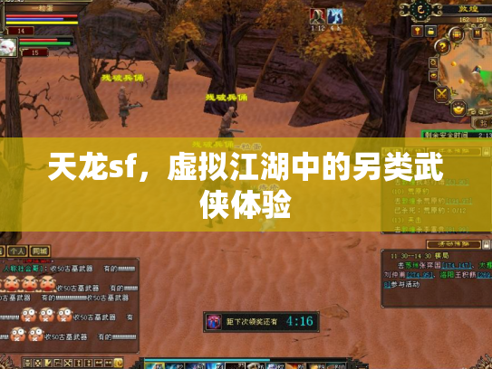 天龙sf，虚拟江湖中的另类武侠体验