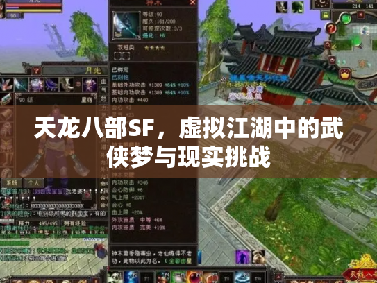 天龙八部SF，虚拟江湖中的武侠梦与现实挑战