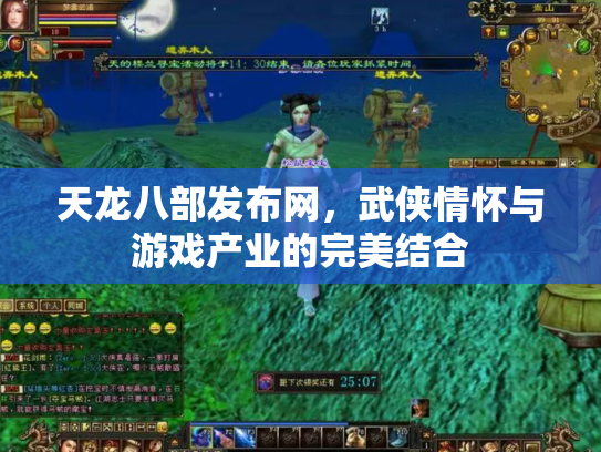 天龙八部发布网，武侠情怀与游戏产业的完美结合