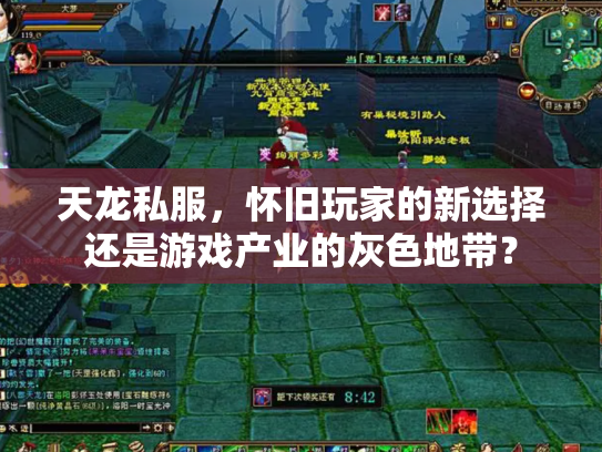 天龙私服，怀旧玩家的新选择还是游戏产业的灰色地带？