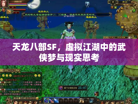 天龙八部SF，虚拟江湖中的武侠梦与现实思考