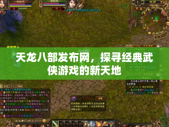 天龙八部发布网，探寻经典武侠游戏的新天地