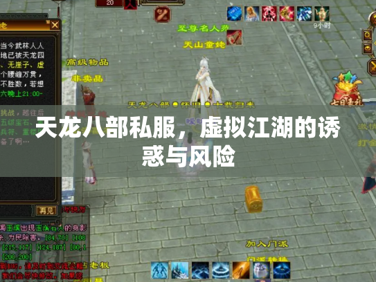 天龙八部私服，虚拟江湖的诱惑与风险