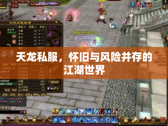 天龙私服，怀旧与风险并存的江湖世界