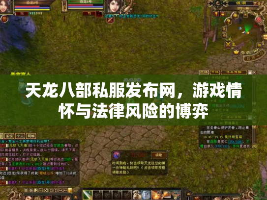 天龙八部私服发布网，游戏情怀与法律风险的博弈