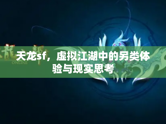 天龙sf，虚拟江湖中的另类体验与现实思考