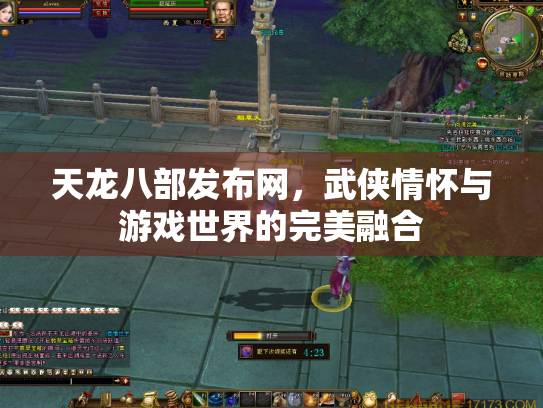 天龙八部发布网，武侠情怀与游戏世界的完美融合