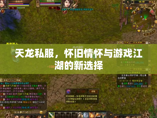 天龙私服，怀旧情怀与游戏江湖的新选择