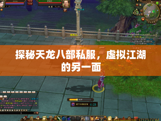 探秘天龙八部私服，虚拟江湖的另一面