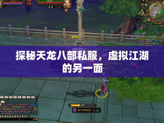 探秘天龙八部私服，虚拟江湖的另一面