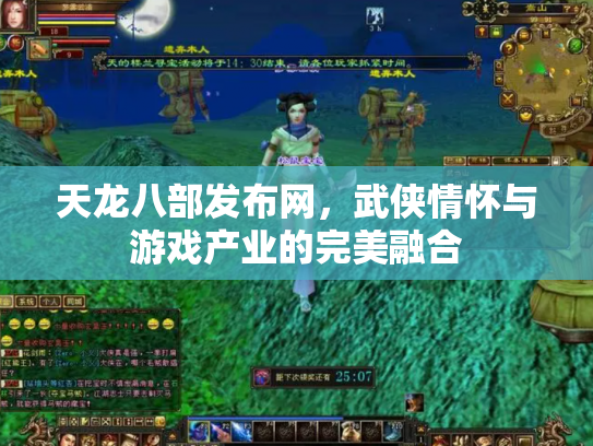天龙八部发布网，武侠情怀与游戏产业的完美融合