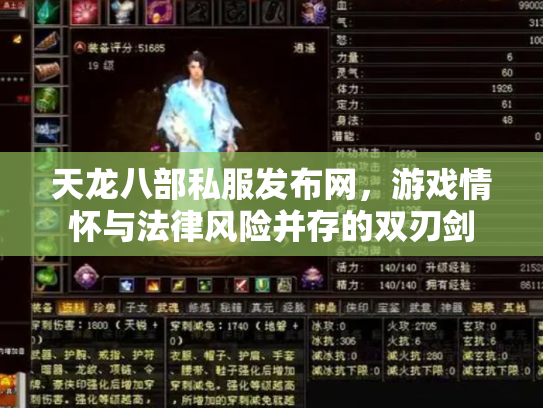 天龙八部私服发布网，游戏情怀与法律风险并存的双刃剑