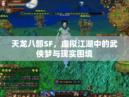 天龙八部SF，虚拟江湖中的武侠梦与现实困境