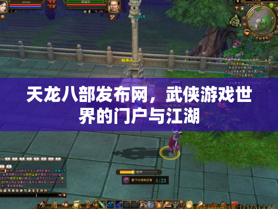 天龙八部发布网，武侠游戏世界的门户与江湖
