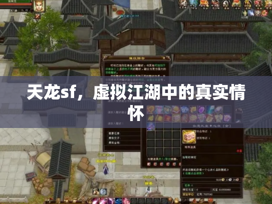天龙sf，虚拟江湖中的真实情怀