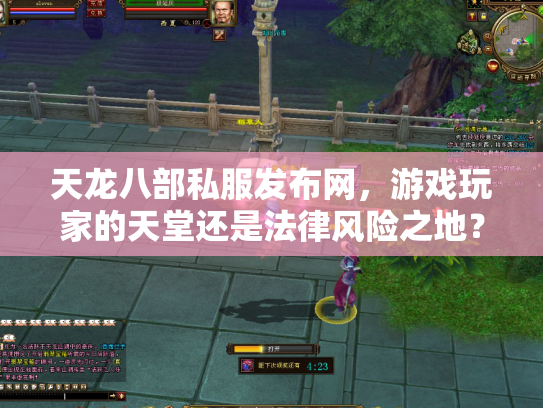 天龙八部私服发布网，游戏玩家的天堂还是法律风险之地？