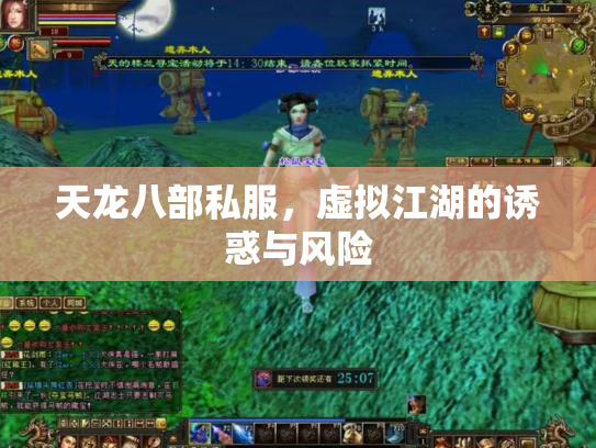 天龙八部私服，虚拟江湖的诱惑与风险