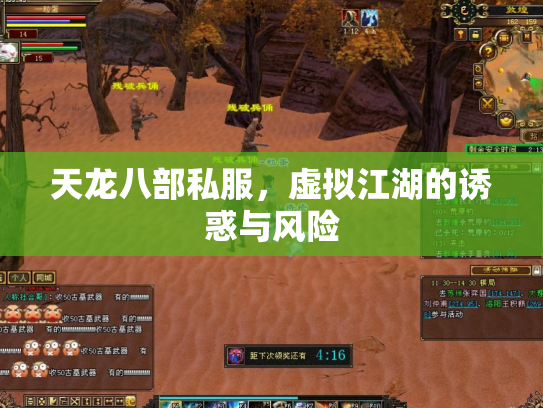 天龙八部私服，虚拟江湖的诱惑与风险