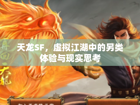 天龙SF，虚拟江湖中的另类体验与现实思考