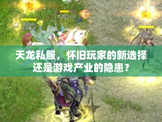 天龙私服，怀旧玩家的新选择还是游戏产业的隐患？