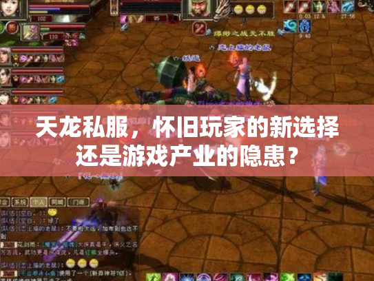 天龙私服，怀旧玩家的新选择还是游戏产业的隐患？