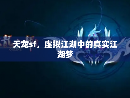 天龙sf，虚拟江湖中的真实江湖梦
