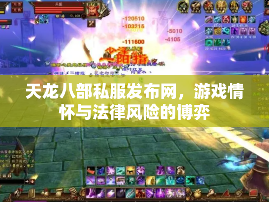 天龙八部私服发布网，游戏情怀与法律风险的博弈
