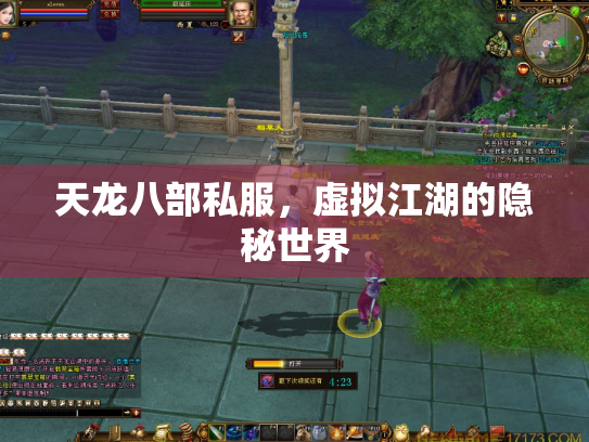 天龙八部私服，虚拟江湖的隐秘世界