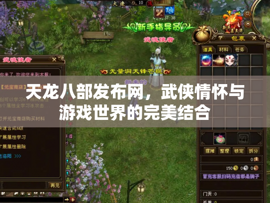 天龙八部发布网，武侠情怀与游戏世界的完美结合