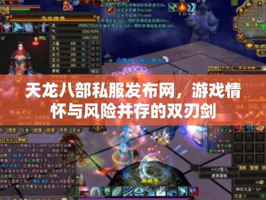 天龙八部私服发布网，游戏情怀与风险并存的双刃剑