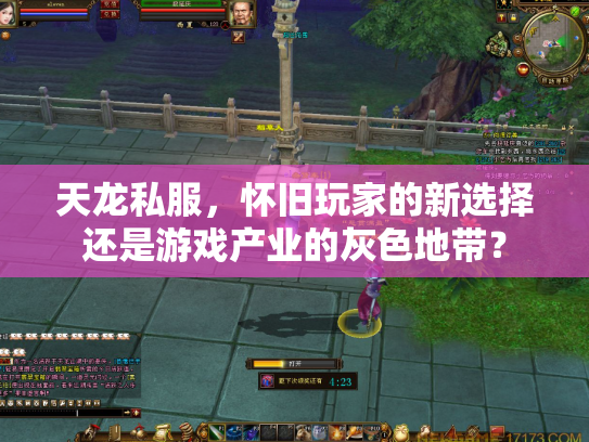 天龙私服，怀旧玩家的新选择还是游戏产业的灰色地带？