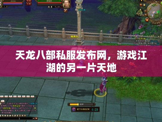 天龙八部私服发布网，游戏江湖的另一片天地