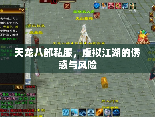 天龙八部私服，虚拟江湖的诱惑与风险