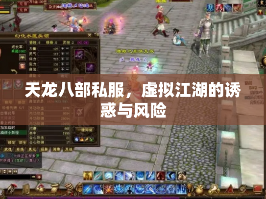 天龙八部私服，虚拟江湖的诱惑与风险