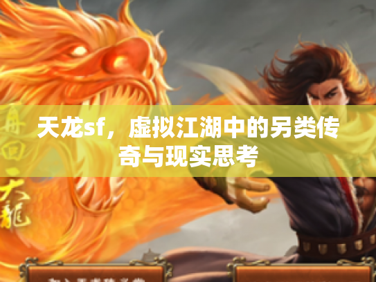 天龙sf，虚拟江湖中的另类传奇与现实思考