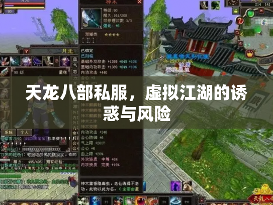 天龙八部私服，虚拟江湖的诱惑与风险