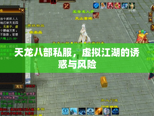 天龙八部私服，虚拟江湖的诱惑与风险