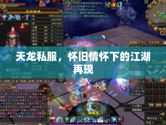 天龙私服，怀旧情怀下的江湖再现