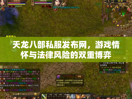 天龙八部私服发布网，游戏情怀与法律风险的双重博弈