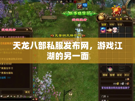 天龙八部私服发布网，游戏江湖的另一面