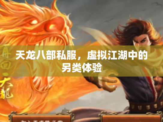 天龙八部私服，虚拟江湖中的另类体验