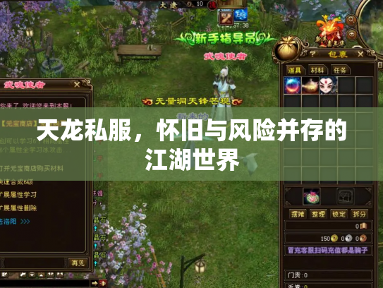 天龙私服，怀旧与风险并存的江湖世界
