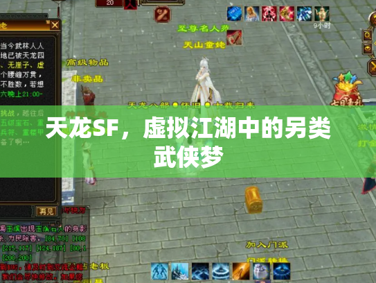 天龙SF，虚拟江湖中的另类武侠梦